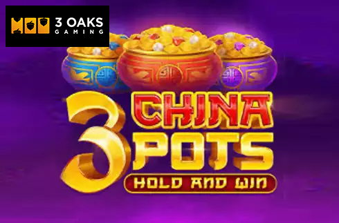 3 China Pots